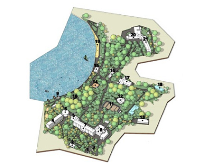 Карта санатория